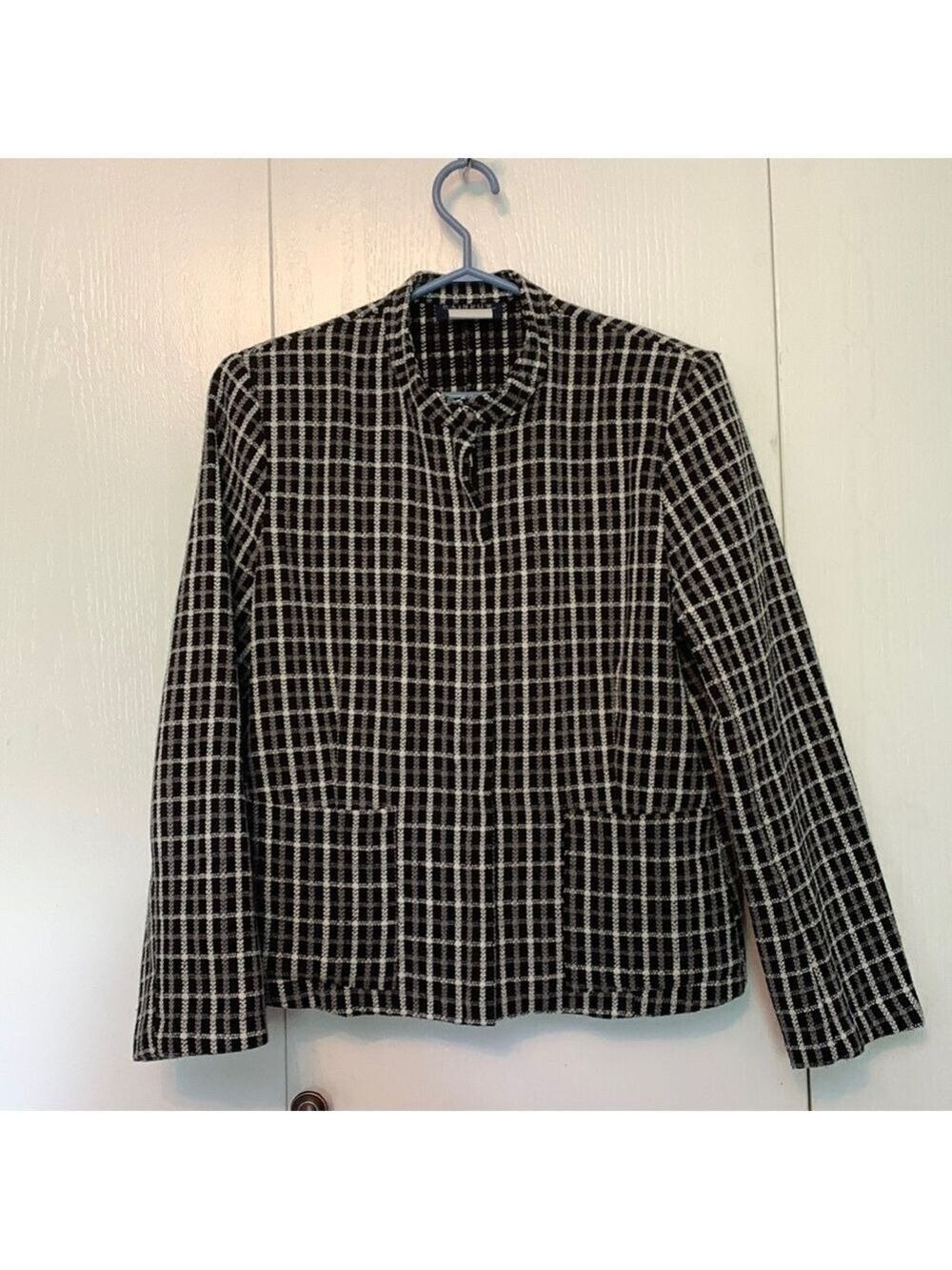 Zip up blazer rainbow bridge 🇨🇦 medium checker